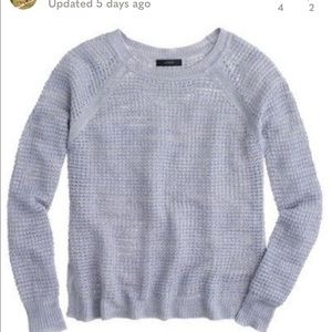 J. Crew Waffle Beach Sweater